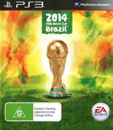 2014 FIFA World Cup - Brazil (USA) (En,Fr,Es) (v1.01) (Disc) (Update) box cover front